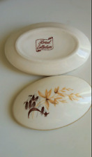 Porcelain Box White Color Stamped Vintage 1980s Hand Drawn From Usa For Decor picture