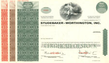 Studebaker-Worthington, Inc - Stock Certificate - Specimen Stocks & Bonds picture