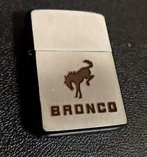 FORD Bronco Chrome Zippo Lighter USA Unfired  picture