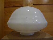 Schoolhouse milk glass globe picture