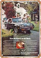 METAL SIGN - 1976 Buick Skyhawk Vintage Ad picture