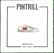 ⚡RARE⚡ PINTRILL CDG White Sneaker Pin *BRAND NEW* 👟 picture