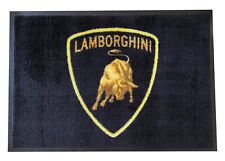 Lamborghini Badge  Black Floor Door Mat picture
