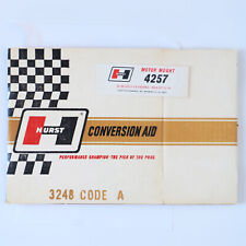 HURST Shifters Early USA  NOS NEW Vintage Packaging Motor Mounts Conversion Aid picture