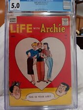 Life with Archie #1 (September 1958, Archie Publications) CGC Graded (5.0) picture