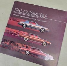 1983 Oldsmobile New Car Sales Promo Book OEM GM picture