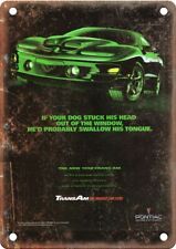 1998 Pontiac Trans Am Vintage Automobile Ad Reproduction Metal Sign AA19 picture