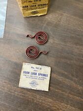 LATE 1936 1937 FORD  LINCOLN ZEPHYR DOOR LATCH LOCK REPLAEMENT SPRINGS NORS 1021 picture