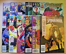 Spiderman lot of 12 late 90's newsstands (Marvel) Amazing Ultimate Spectacular picture