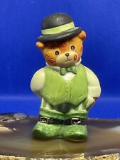 Rare~Hard To Find~Vintage Lucy Rigg ~ Enesco ~Lucy and Me~St. Patrick's Day Bear picture