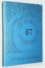 1967 Bay Springs High School Yearbook Bay Springs Mississippi MS - Blue & Gold picture