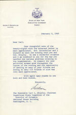 NELSON A. ROCKEFELLER - TYPED LETTER SIGNED 02/05/1960 picture