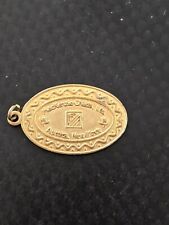mckenzie childs brass hang tag vintage picture
