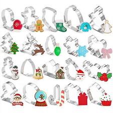 20 Pieces Christmas Cookie Cutters for Xmas/Holiday/Wonderland Party Supplies... picture