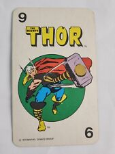 Vtg 1978 Marvel Comics Super-Heroes Card Game The Mighty Thor picture