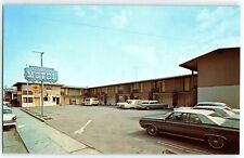 c1960s Cable Car Motel San Bruno CA Postcard Cars 2 Miles From S.F. Airport picture