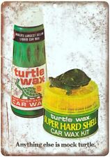 Turtle Wax Liquid Car Wax Vintage Ad Reproduction Metal Sign A188 picture