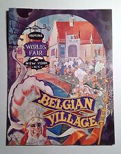 1964-1965 New York World's Fair Original Belgian Village Guide  picture