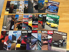 1971-1980’s Chevrolet Corvette News magazine lot of 34 issues - See Description picture