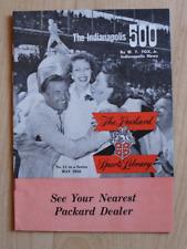 1952 the packard cars sports libary indy 500 promo booklet 14 pages picture