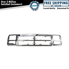 Front Chrome Grille for 1991-1993 Dodge W D Ramcharger Truck New picture