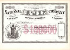 National Oil and Mining Company of West Virginia - Proof - Proofs picture