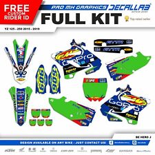 YAMAHA YZ 125 YZ 250 2015 2017 2018 2019 MX Graphics Decals Stickers Decallab picture