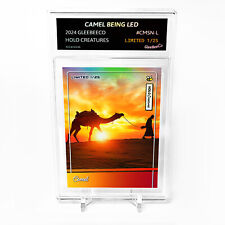 CAMEL BEING LED Sunset Photo Card 2024 GleeBeeCo Holo Creatures #CMSN-L /25 picture