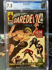 Daredevil #12 (1966) CGC 7.5 OWW Key 1st App. Plunderer picture