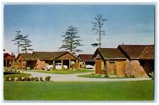 c1950's Shamrock Lodgettes Cars Yachats Oregon OR Unposted Vintage Postcard picture