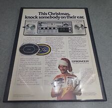 Pioneer Car Stereo Ke-5000 1979 Print Ad Framed 8.5x11 Wall Art  picture
