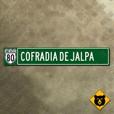 Mexico Federal Highway 80 Cofradia de Jalpa guide road sign marker 1200x200 mm picture