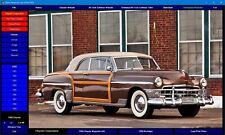 Classic American Cars of the 1950s DVD-ROM 1400+ photos picture