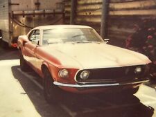 CCJ 2 Photographs From 1980-90's Polaroid Artistic Of A 1969 Ford Mustang 357 picture
