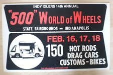 1973 indy idlers 14th annual 500  world of wheels hot rods customs cars cycles picture