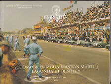 Christies 03/05/89 Monaco Jaguar Aston Martin Lagonda Bentley Auction Catalogue picture