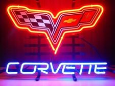 Corvettes Sports Car Auto Garage Neon Sign Light Lamp Wall Decor Bar 19x15 picture