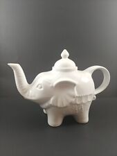 Dash of That Elephant Porcelain Teapot, 28 Oz picture