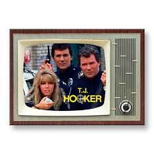 TJ HOOKER TV Show TV 3.5 inches x 2.5 inches Steel FRIDGE MAGNET picture
