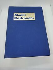 Model Railroader Magazine Lot of 9 With Hardcover Binder. Some Vintage 1964 1966 picture
