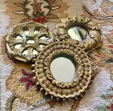VINTAGE Baroque Ornate Framed Mirrors Wall Accent 6