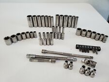 45pc + Vintage Bluepoint Sockets & Extensions 1/4