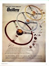 Original French Vintage Ad - QUILLERY Steering Wheel Car - 1950 picture