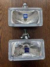 * HELLA COMET 450 AUX FOG HALOGEN WHITE LIGHTS HEADLIGHTS WITH COVER, BULB * NEW picture