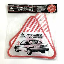 Vintage 1980s Uni Pro Car Advisor Signs Tow Truck / Amublance / Police / Gas picture