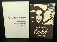 Vintage 1969-70 University Of Alabama Co-Ed Handbook For Women Students picture
