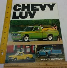 Chevrolet Chevy Luv truck 1977 car brochure C97 picture