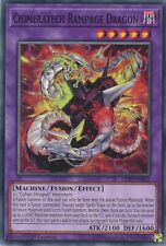 Yugioh Chimeratech Rampage Dragon LED3-EN019 Common Mint Condition  picture