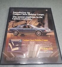 1983 Oldsmobile Cutlass Ciera: Holiday Coupe Vintage Print Ad picture