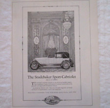 1926 Studebaker Special Bodied Original Print Advertisements (2) picture